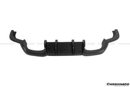 Borde trasero de fibra de carbono estilo VRS para BMW M2 F87 Carbonado 2016-2020