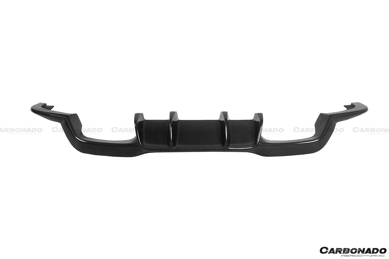 Borde trasero de fibra de carbono estilo VRS para BMW M2 F87 Carbonado 2016-2020