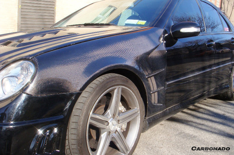 Carbonado 2005-2007 Mercedes Benzw203 C55 AMG  Only WI Style  Front Fender