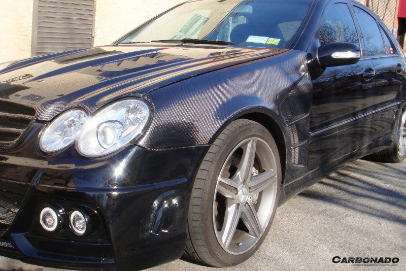 Carbonado 2005-2007 Mercedes Benzw203 C55 AMG  Only WI Style  Front Fender