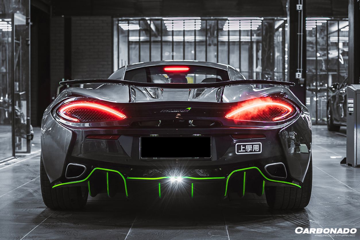 Carbonado 2015-2021 McLaren 540C 570S GT Style Trunk Spoiler
