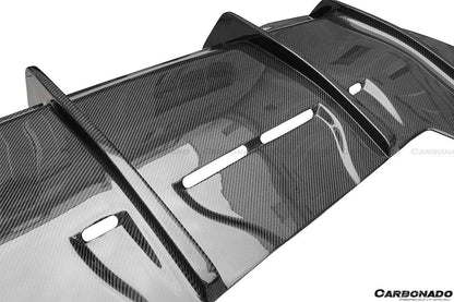 Carbonado AMG Sedan PS Style Rear Diffuser | 2015-2021 Mercedes Benz W205 C63 S