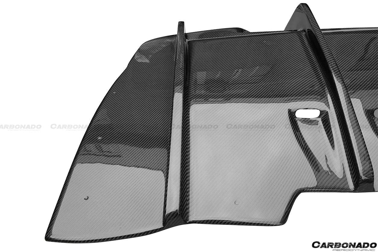 Carbonado AMG Sedan PS Style Rear Diffuser | 2015-2021 Mercedes Benz W205 C63 S