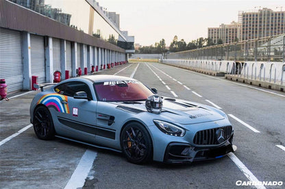 Carbonado 2015-2021 Mercedes Benz AMG GT GTS GTC GTR BK Style Partial Carbon Fiber Front Fender