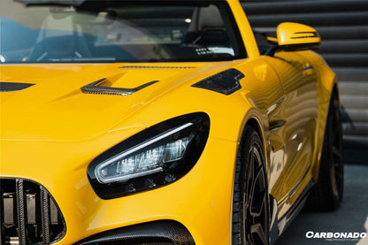 Carbonado 2015-2021 Mercedes Benz AMG GT GTS GTC GTR BK Style Partial Carbon Fiber Front Fender