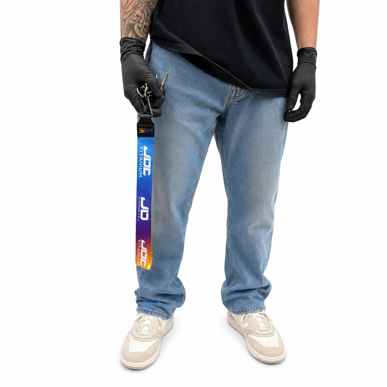 JDC Titanium Gradient Lanyard