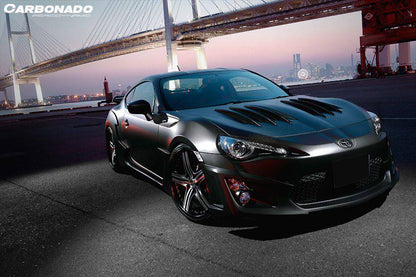 Carbonado 2013-2020 Scion FRS & Toyota GT86 & Subaru BRZ WD Style Hood