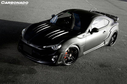 Carbonado 2013-2020 Scion FRS & Toyota GT86 & Subaru BRZ WD Style Hood