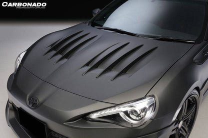 Carbonado 2013-2020 Scion FRS & Toyota GT86 & Subaru BRZ WD Style Hood