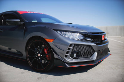 Aeroflow Dynamics Canards V1 (2017-2020 Honda Civic Type R) - 3
