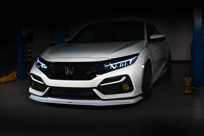 Faros delanteros RGB de la serie Gamma de OLM - Honda Civic 2016-2021