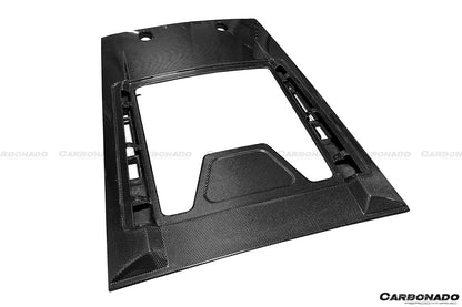 Carbonado OE Style Engine Hood Hatch USE ORIGINAL GLASS | 2004-2008 Lamborghini Gallardo Coupe, Gallardo SE, Superleggera