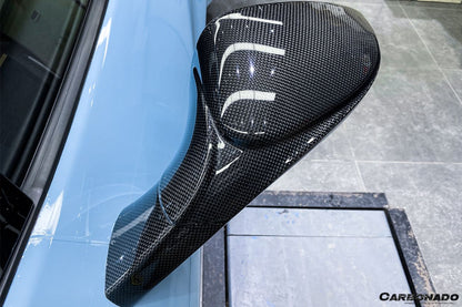 Reemplazo de espejo retrovisor de fibra de carbono estilo OE para Ferrari 488 GTB Spyder Carbonado 2015-2020