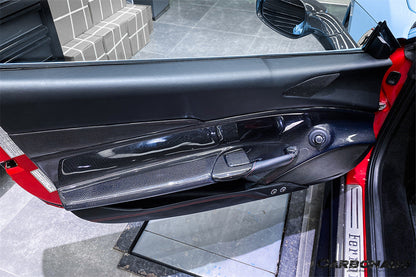 Carbonado 2015-2020 Ferrari 488 GTB Spider Carbon Fiber Door Panel Interior