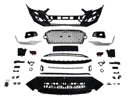 Innovative Motorsports 2017-2019 B9 Audi A4, RS4 Style Front Bumper W/ Grille