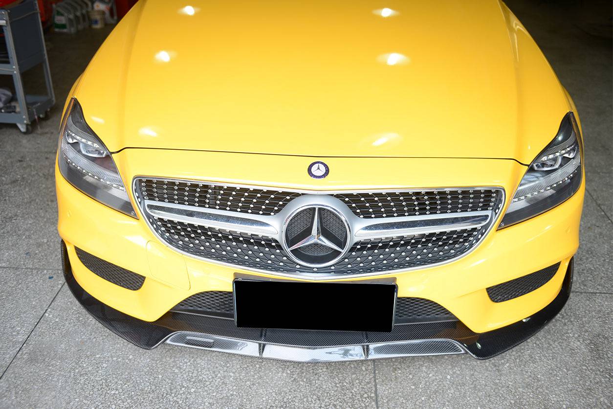 Carbonado 2015-2018 Mercedes Benz CLS Class W218 Sport BRS Style Front Lip (Not Fit AMG)