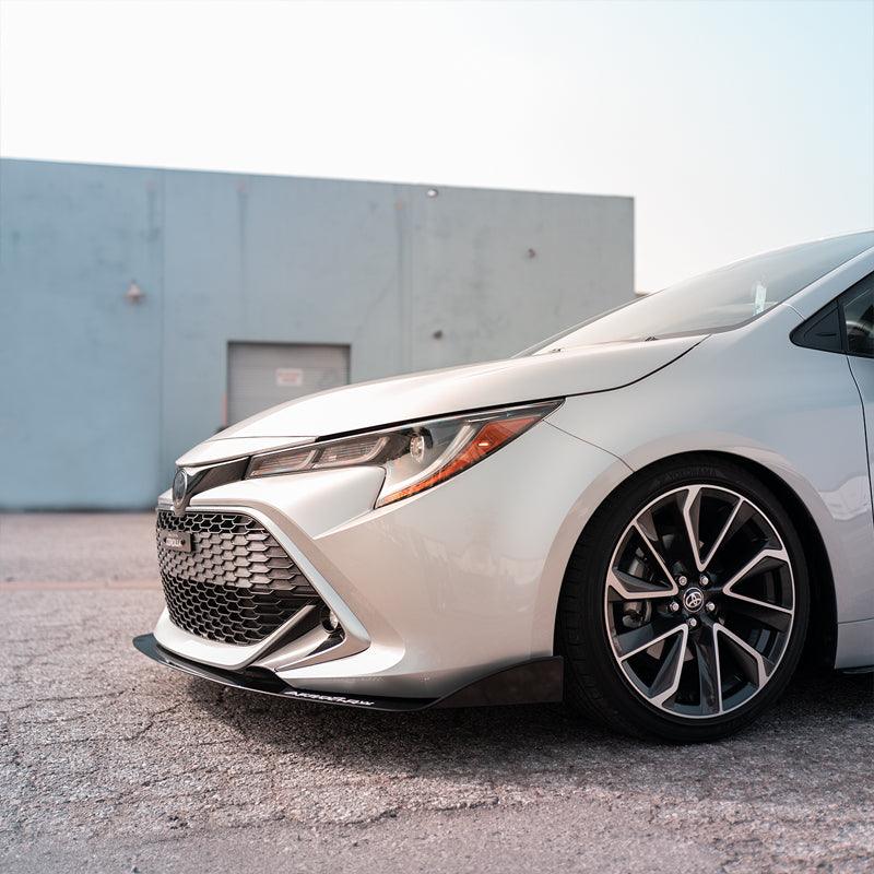 Aeroflow Dynamics Splitter V2 (2019-2024 Toyota Corolla Hatch)