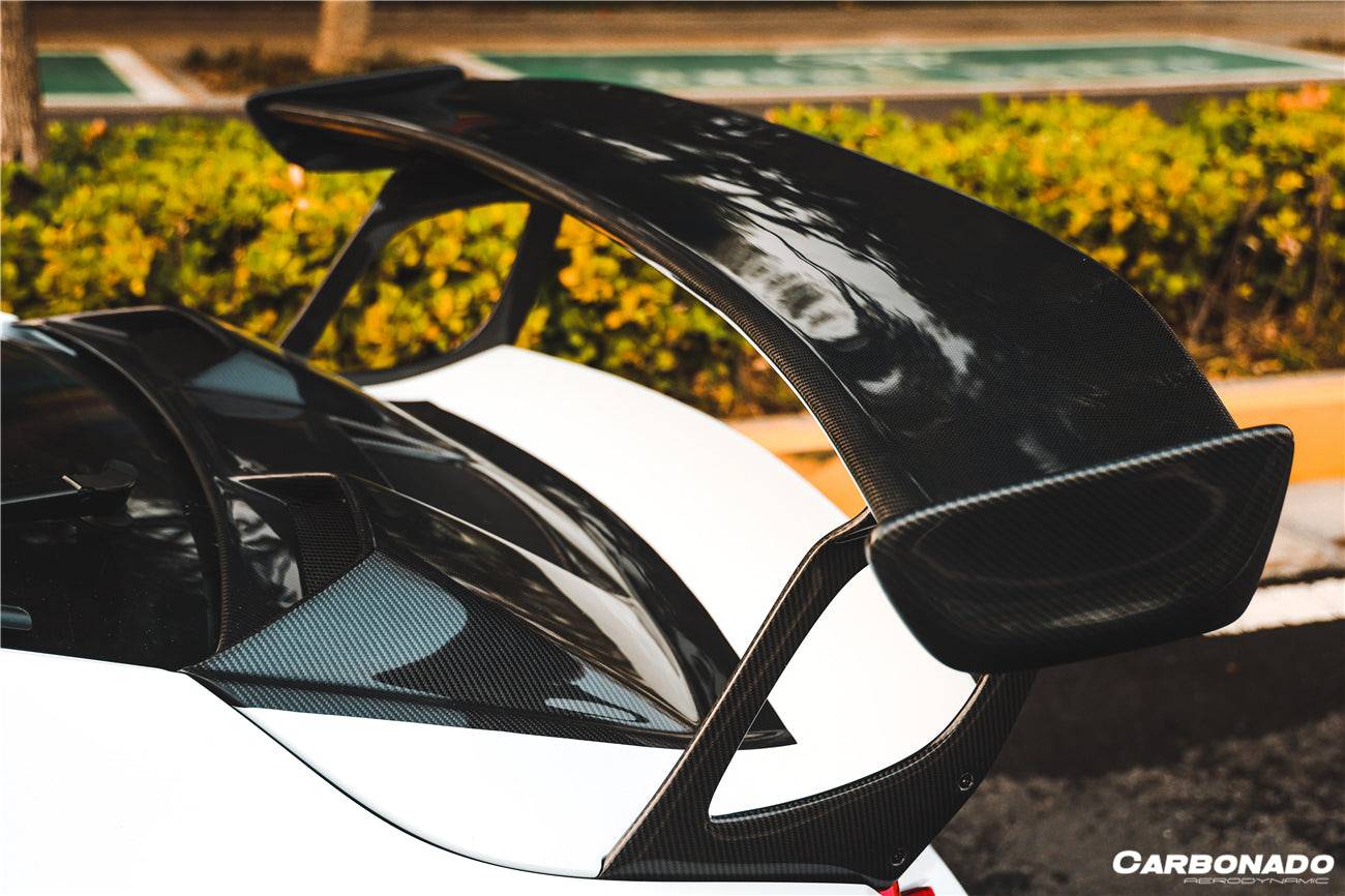 Alerón de maletero estilo Porsche 911 991.1 Carrera S 4 4s GT2RS Carbonado 2012-2015