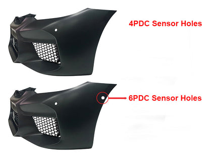 Parachoques delantero estilo M5 con borde delantero para BMW G30 PRE-LCI de Innovative Motorsports (2017-20)