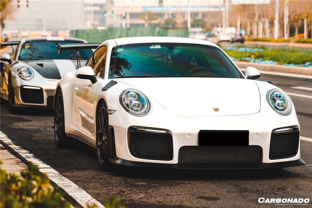 Parachoques delantero estilo Porsche 911 991.1 Carrera Targa S 4 4s GT3 Convertible Carbonado 2012-2015