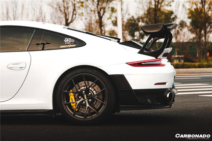 Alerón de maletero estilo Porsche 911 991.1 Carrera S 4 4s GT2RS Carbonado 2012-2015