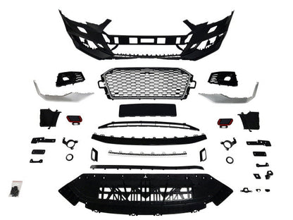 Innovative Motorsports 2017-2019 B9 Audi A4, RS4 Style Front Bumper W/ Grille