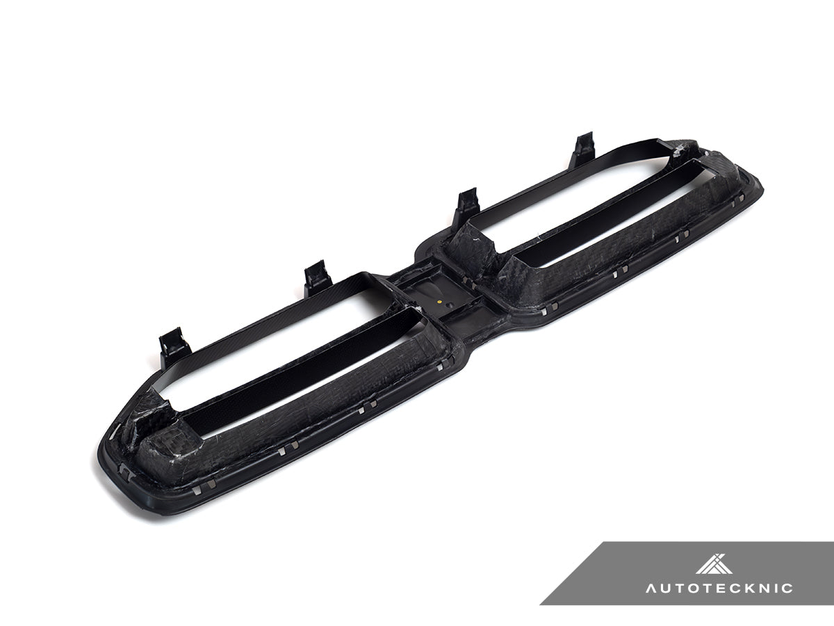 Parrilla delantera deportiva de carbono seco AutoTecknic - G87 M2