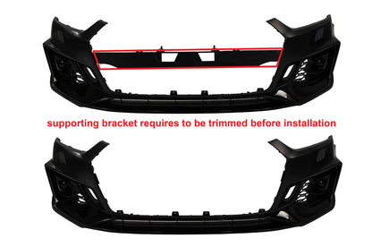 Innovative Motorsports 2017-2019 Audi A5 B9 RS5 Style Front Bumper W/ Black Front Grille