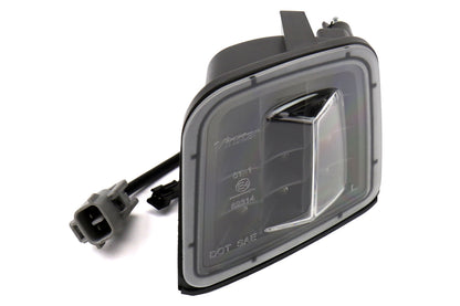 Carcasa de señal de giro OLM (lente transparente/base mate) - WRX 2015+ / STI 2015-2017