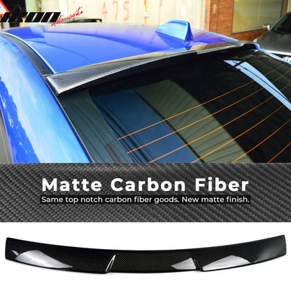 K2 Industries 2015-2021 Subaru WRX STI V Style Roof Spoiler Carbon Fiber