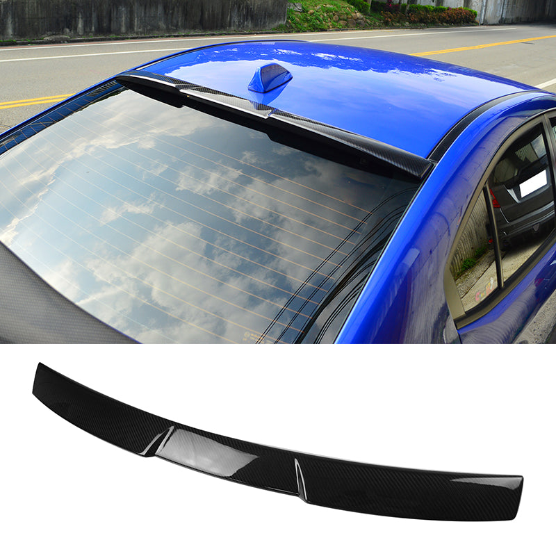 K2 Industries 2015-2021 Subaru WRX STI V Style Roof Spoiler Carbon Fiber