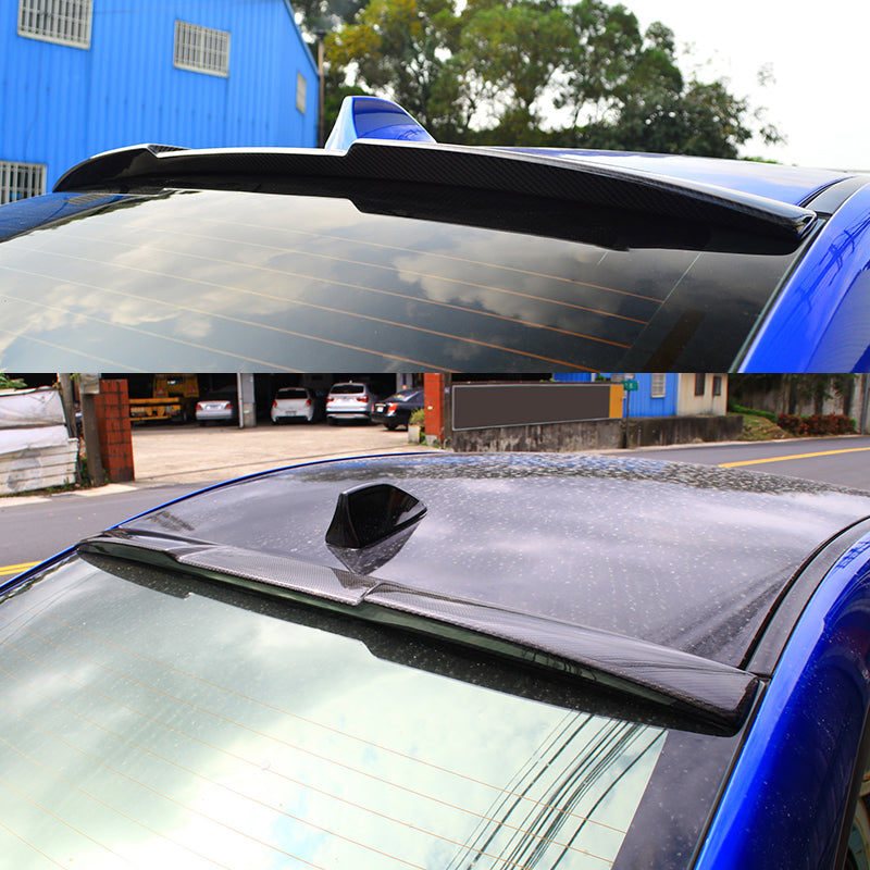 K2 Industries 2015-2021 Subaru WRX STI V Style Roof Spoiler Carbon Fiber