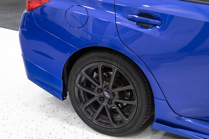 OLM Paint Matched JDM Style Rear Splash Guards (Galaxy Blue Pearl) - 2015-2021 WRX / STI - 6