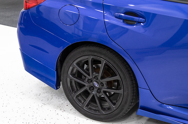 OLM Paint Matched JDM Style Rear Splash Guards (Galaxy Blue Pearl) - 2015-2021 WRX / STI - 6