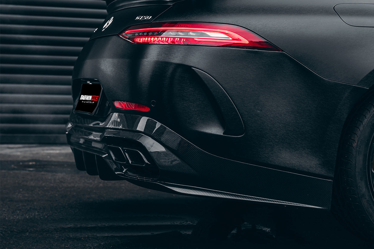 Difusor trasero de alto rendimiento DarwinPRO para Mercedes Benz AMG GT63 S Coupé de 4 puertas X290 IMP (2019-2024)
