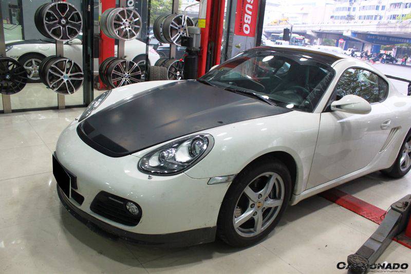 Carbonado 2005-2012 Porsche 987 Cayman    Boxster and 997 Carrera TA Style Hood