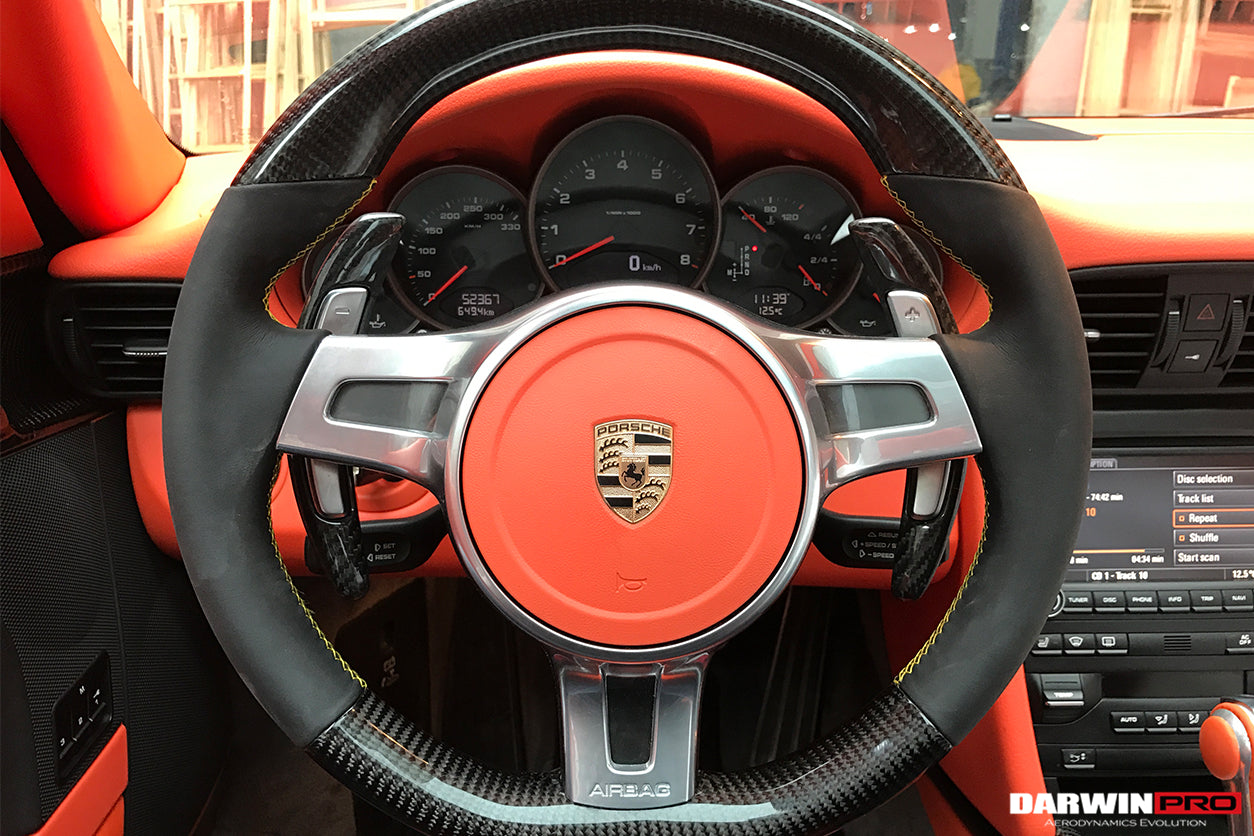 DarwinPRO 2009-2015 Porsche 911 997 991.1 Autoclave Carbon Fiber Shift Paddles