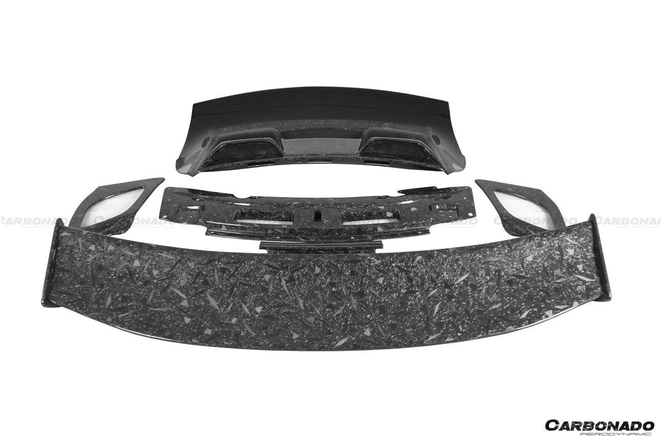 Carbonado 2016-2019 Porsche 911 991.2 Carrera    S    4S GT2RS Style Trunk Spoiler