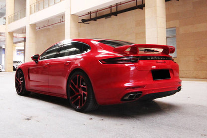 Carbonado 2017-2023 Porsche Panamera 971 4S  4  GTS  Turbo TA Style Trunk Spoiler