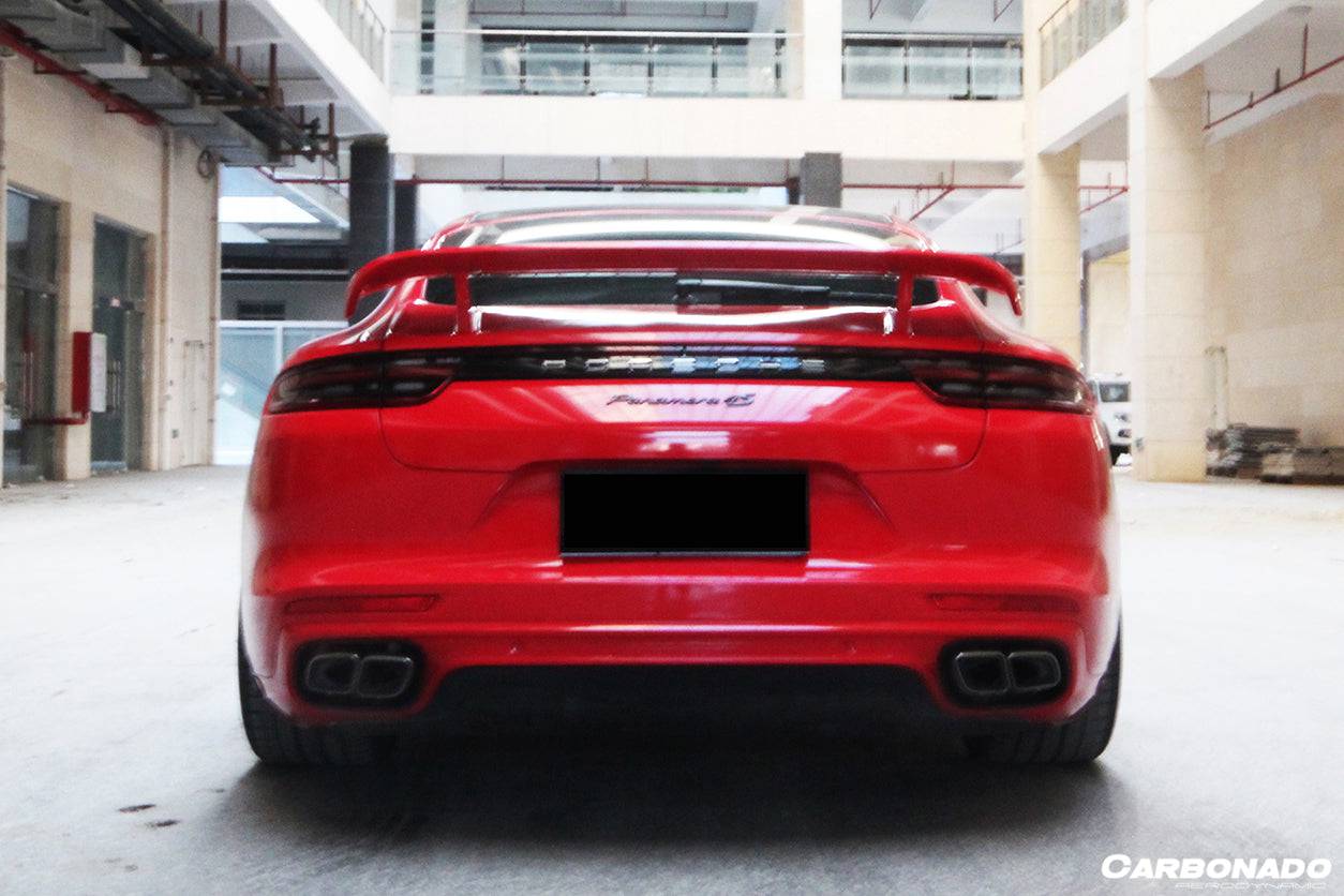 Carbonado 2017-2023 Porsche Panamera 971 4S  4  GTS  Turbo TA Style Trunk Spoiler