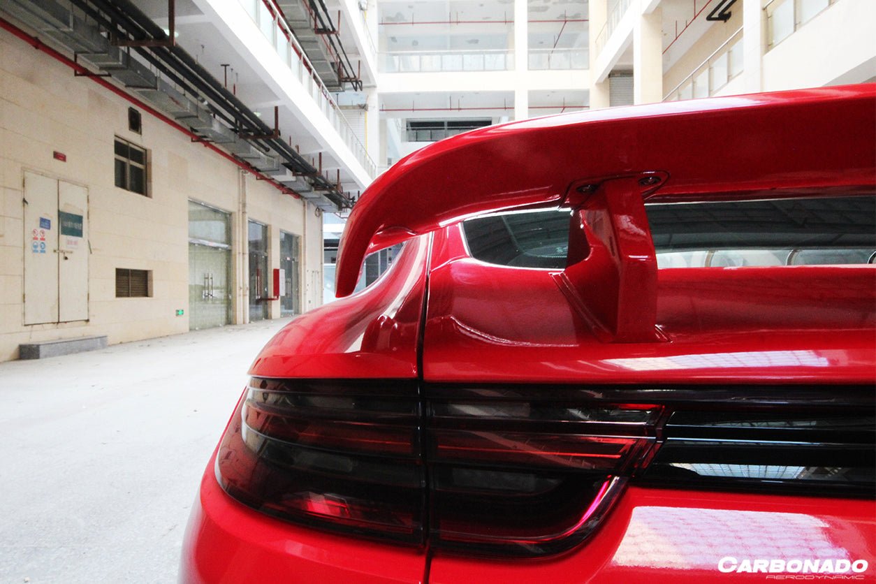 Carbonado 2017-2023 Porsche Panamera 971 4S  4  GTS  Turbo TA Style Trunk Spoiler