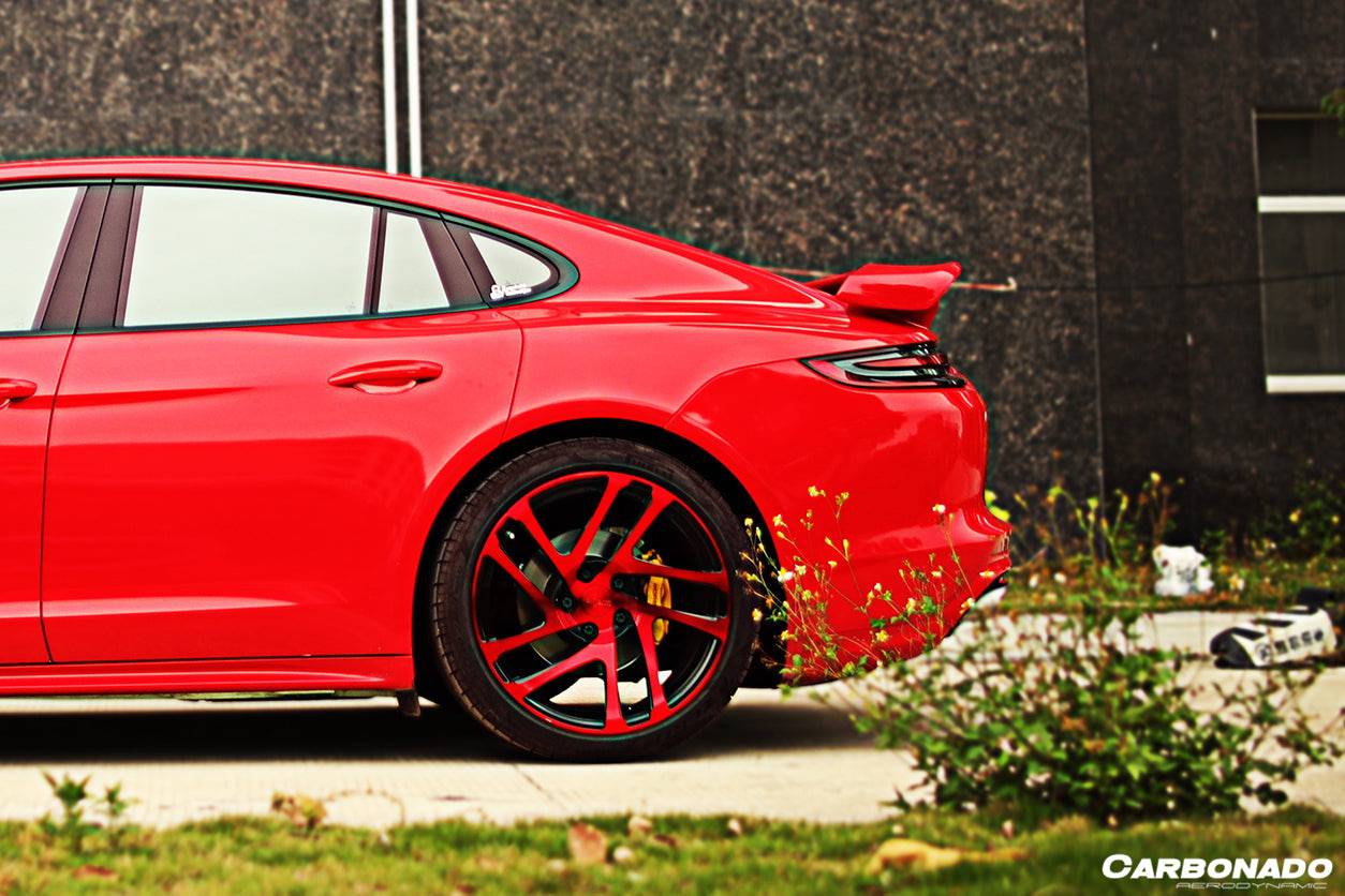 Carbonado 2017-2023 Porsche Panamera 971 4S  4  GTS  Turbo TA Style Trunk Spoiler