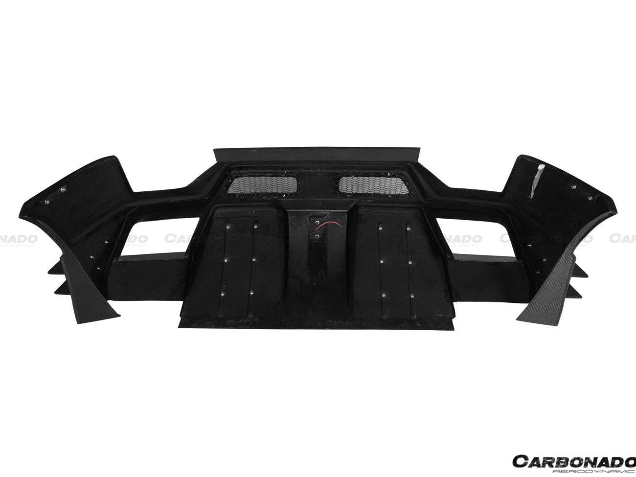 Carbonado 2009-2014 Lamborghini Gallardo BKSS Style Rear Bumper