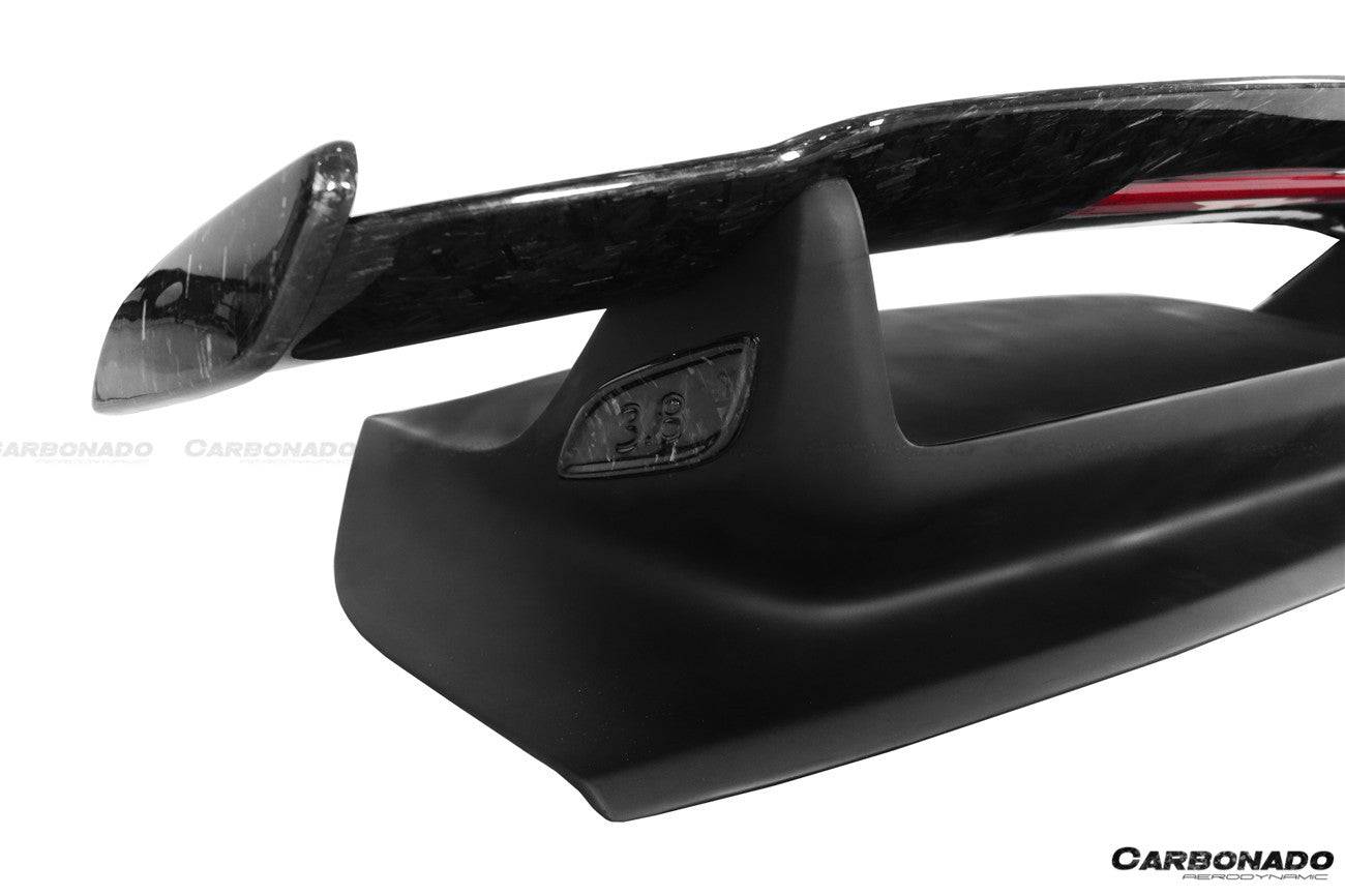 Alerón de maletero estilo Porsche 911 991.1 Carrera S 4S GT3 Carbonado 2012-2015