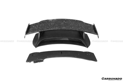 Alerón de maletero estilo Porsche 911 991.1 Carrera S 4S GT3 Carbonado 2012-2015