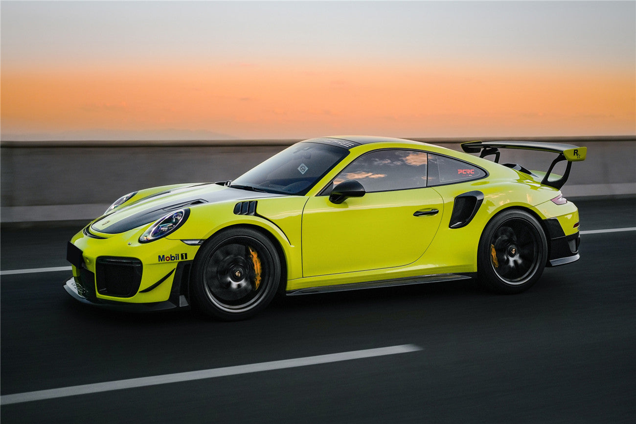 Tomas de aire laterales de fibra de carbono estilo Porsche 991 Turbo S GT2RS DarwinPRO 2013-2019