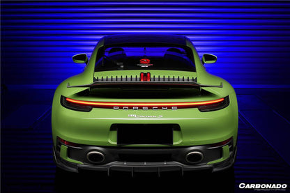 Carbonado 2019-2023 Porsche 911 992 Carrera  Targa S  4  4S SD-Sport Design Rear Lip (Dont Fit Normal Bumper)