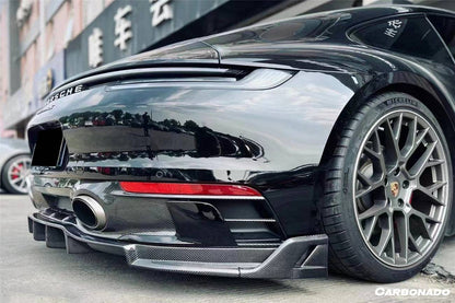 Carbonado 2019-2023 Porsche 911 992 Carrera  Targa S  4  4S SD-Sport Design Rear Lip (Dont Fit Normal Bumper)