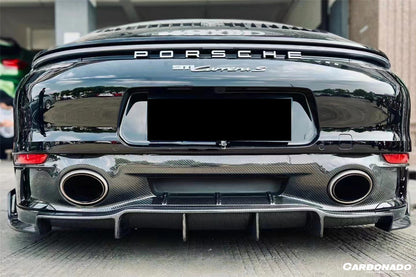 Carbonado 2019-2023 Porsche 911 992 Carrera  Targa S  4  4S SD-Sport Design Rear Lip (Dont Fit Normal Bumper)