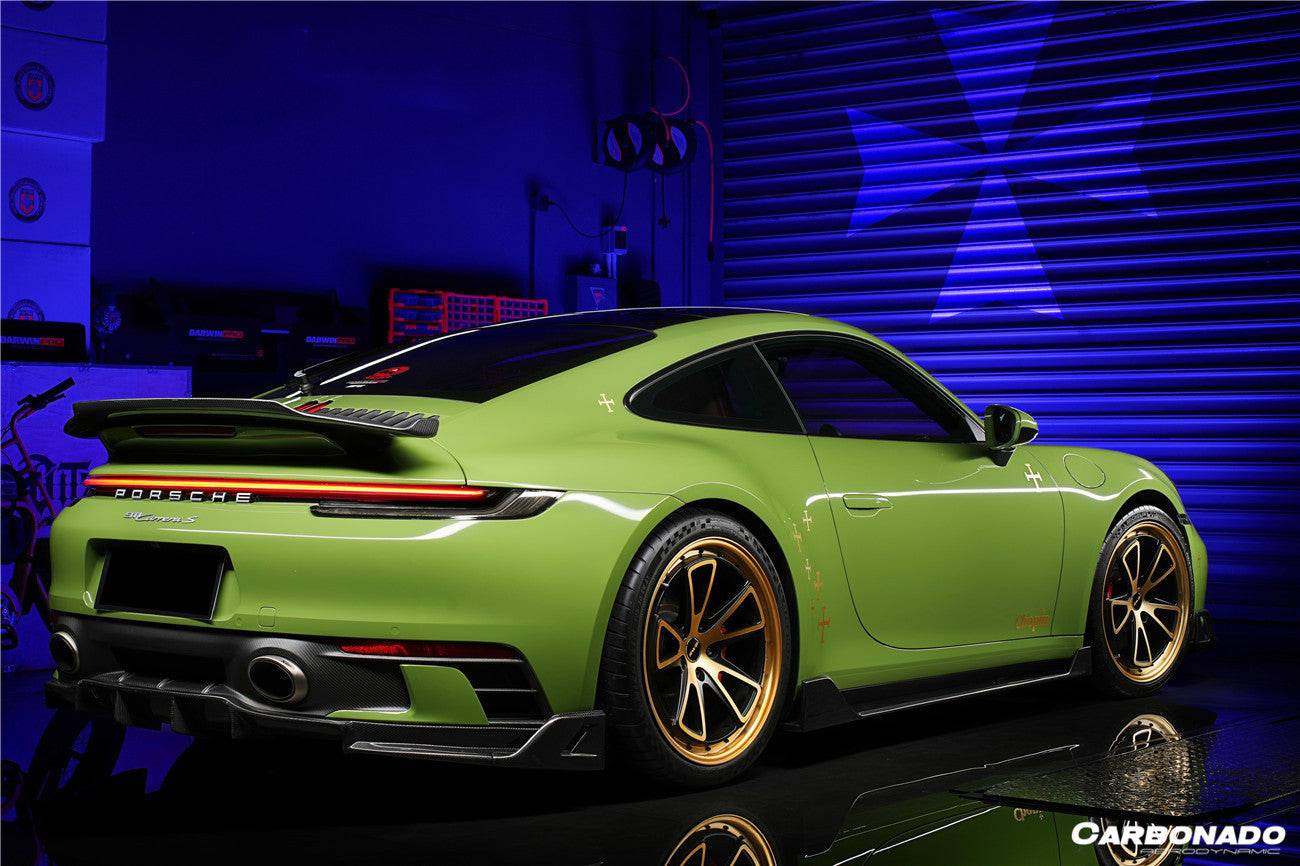 Carbonado 2019-2023 Porsche 911 992 Carrera  Targa S  4  4S SD-Sport Design Rear Lip (Dont Fit Normal Bumper)